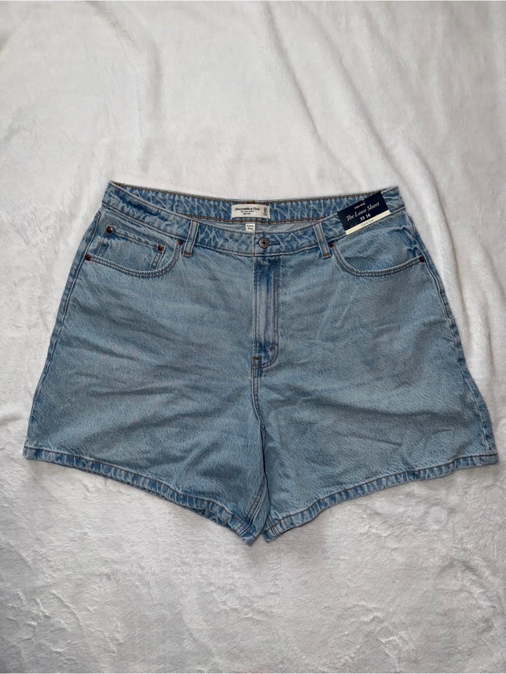 Abercrombie Light Blue Denim Women’s Shorts